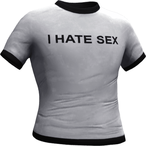 Футболка I HATE SEX
