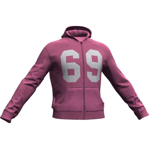 Зип худи 69 — Вариант 9