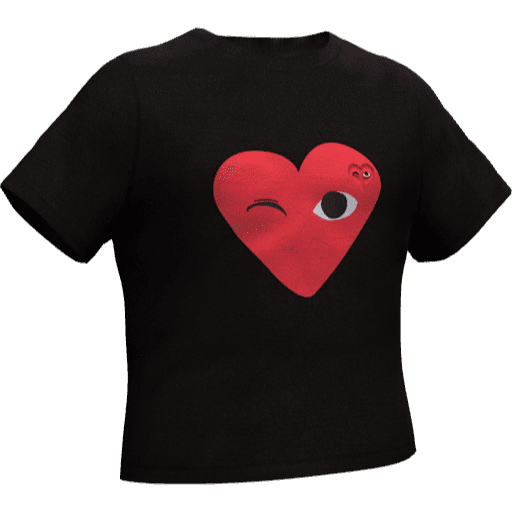Футболка Comme de garcone Double Print