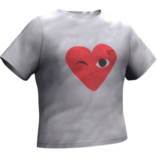 Футболка Comme de garcone Double Print — Вариант 2