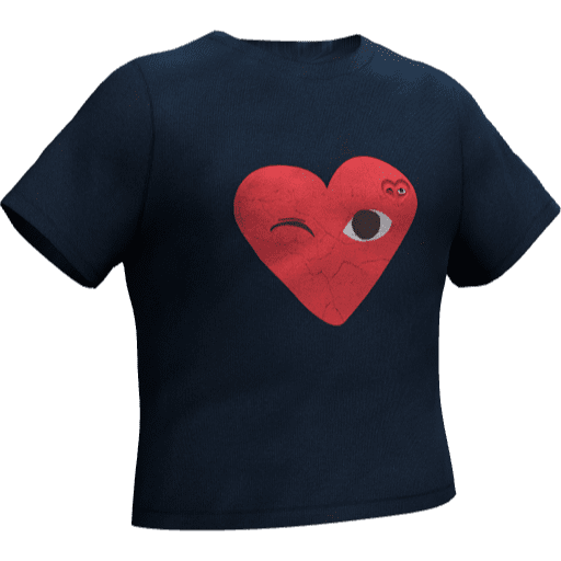 Футболка Comme de garcone Double Print — Вариант 3