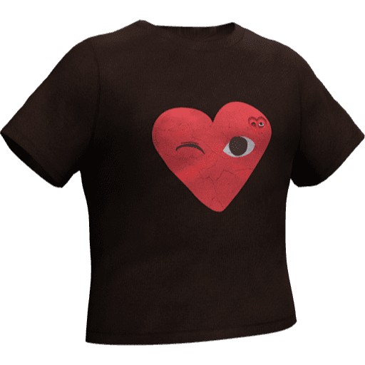 Футболка Comme de garcone Double Print — Вариант 4