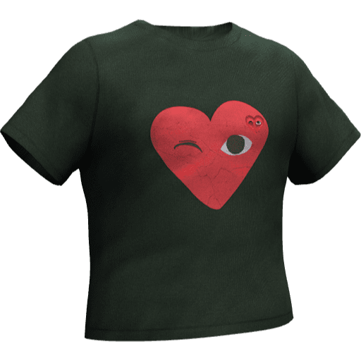 Футболка Comme de garcone Double Print — Вариант 6