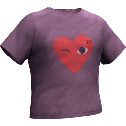 Футболка Comme de garcone Double Print — Вариант 7