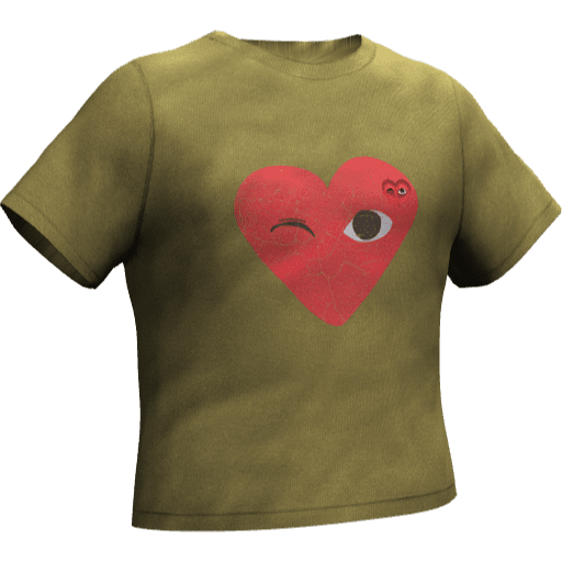 Футболка Comme de garcone Double Print — Вариант 8