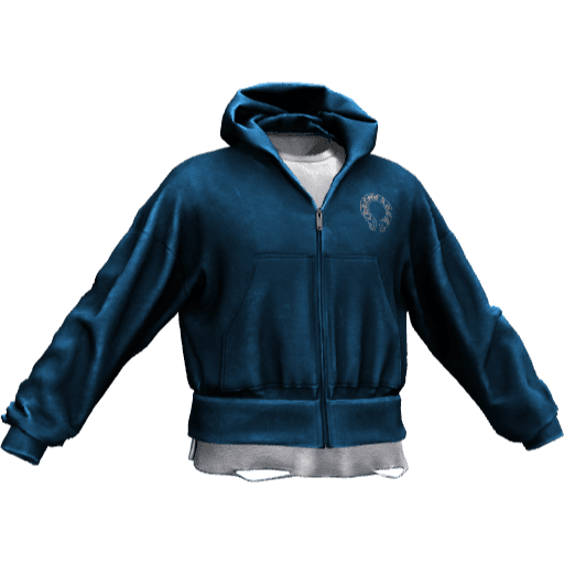 Зип худи Chrome Arts Velvet — Вариант 12