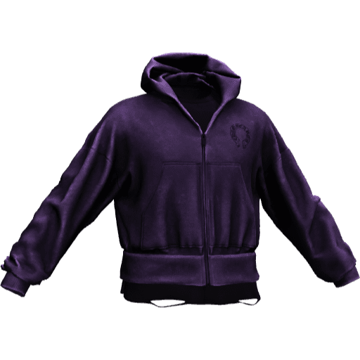 Зип худи Chrome Arts Velvet — Вариант 8