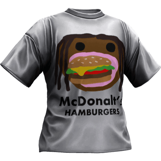 Футболка McDonalts x CactusGeck — Вариант 2