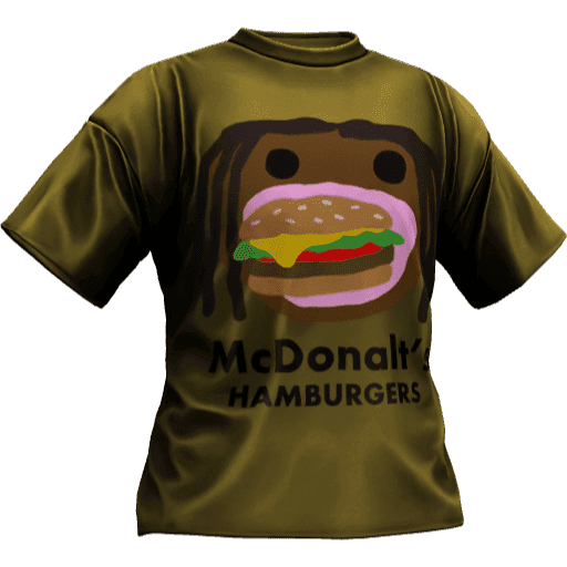 Футболка McDonalts x CactusGeck — Вариант 3