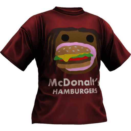 Футболка McDonalts x CactusGeck — Вариант 4