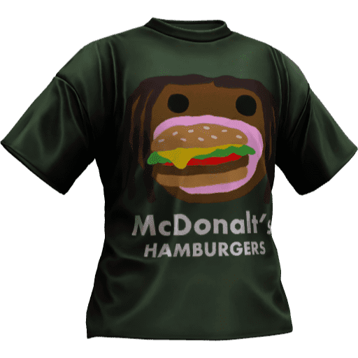 Футболка McDonalts x CactusGeck — Вариант 5
