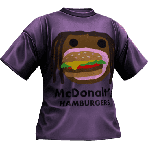 Футболка McDonalts x CactusGeck — Вариант 7