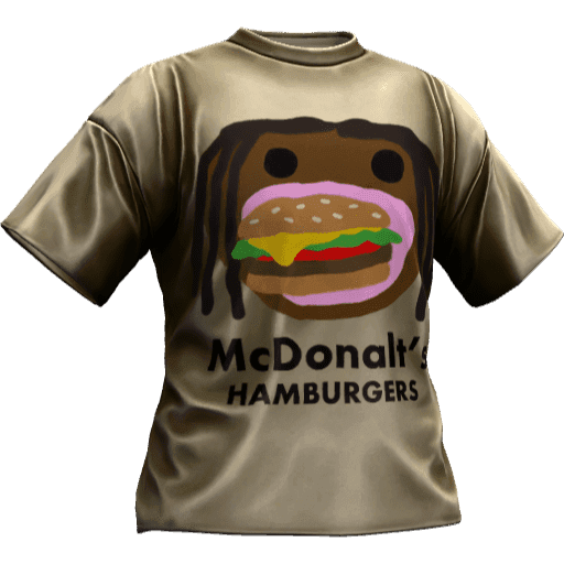 Футболка McDonalts x CactusGeck — Вариант 8