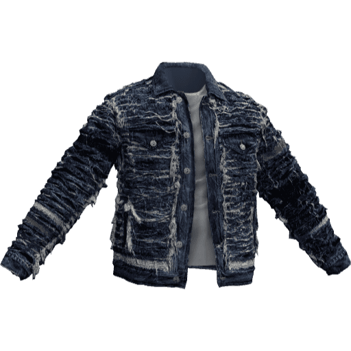 Куртка Denim Pleat — Вариант 7