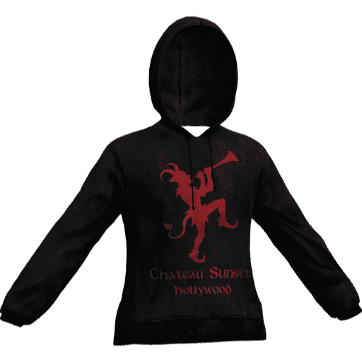 Худи Chateau Sunset Hollywood Guggi
