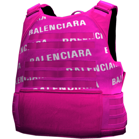 Броня Balenciara — розовая