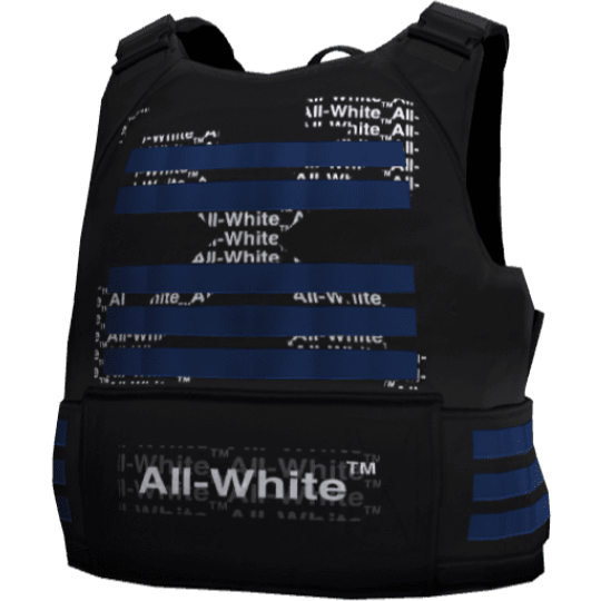 Броня All-White — темно-синяя