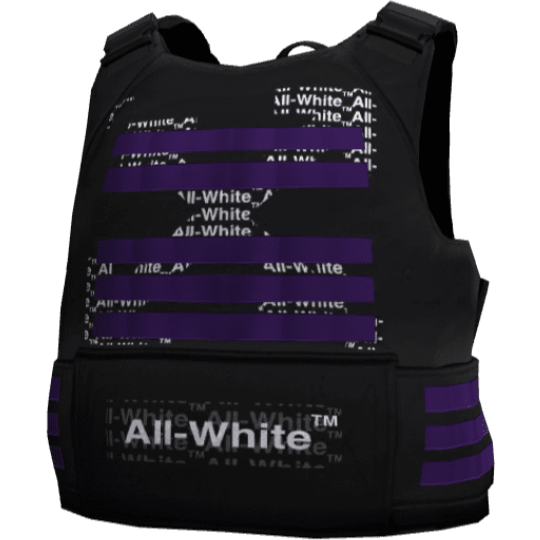 Броня All-White — темно-фиолетовая