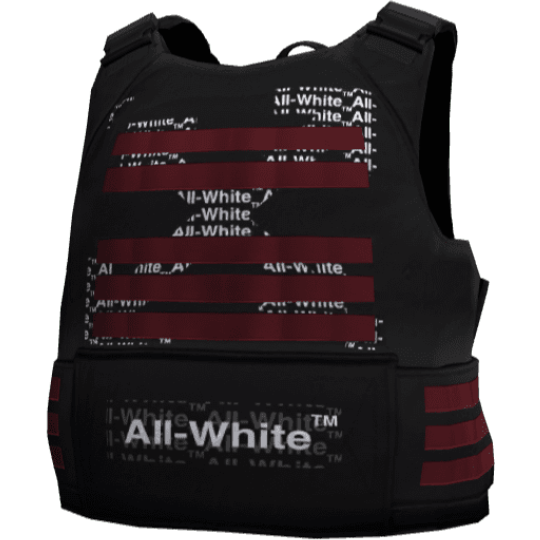 Броня All-White — бордовая