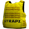 Броня STRAPZ с принтом — желтая