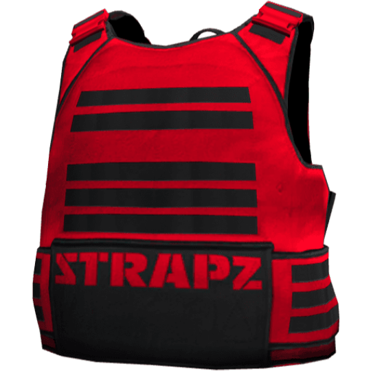 Броня STRAPZ — красная