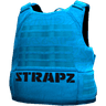 Броня STRAPZ с принтом — голубая