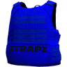 Броня STRAPZ с принтом — синяя