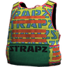 Броня STRAPZ с принтом — разноцветная