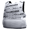 Броня Balenciara (неон) — белая