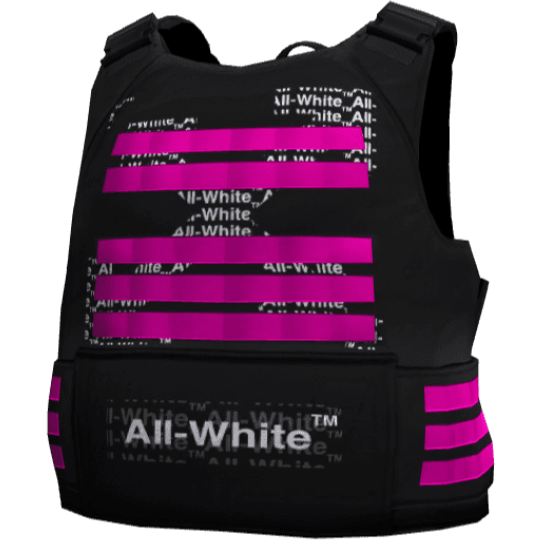 Броня All-White (неон) — розовая