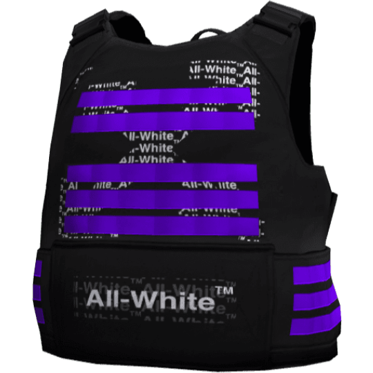 Броня All-White (неон) — фиолетовая