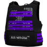 Броня All-White (неон) — фиолетовая
