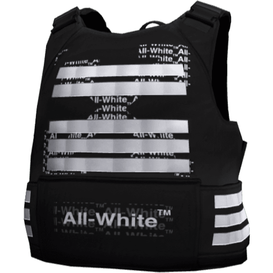 Броня All-White (неон) — белая