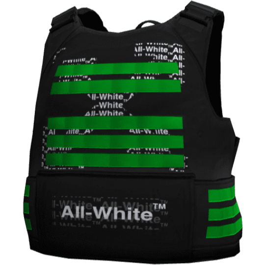 Броня All-White (неон) — темно-зеленая