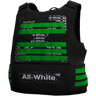 Броня All-White (неон) — темно-зеленая