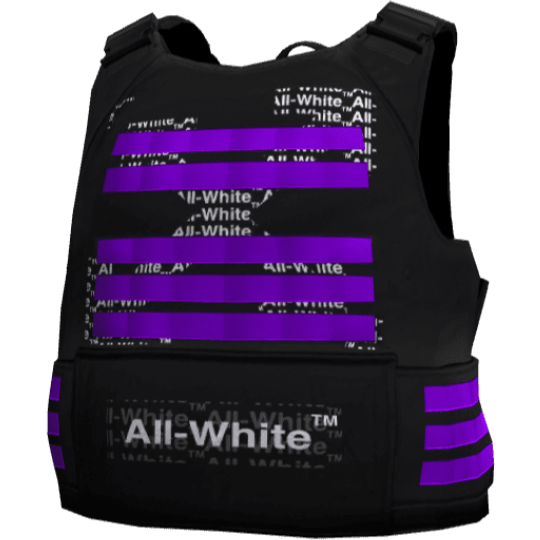 Броня All-White (неон) — темно-фиолетовая