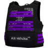 Броня All-White (неон) — темно-фиолетовая