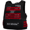 Броня All-White (неон) — бордовая