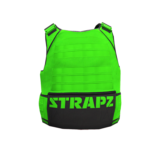 Броня STRAPZ (неон) — зеленая