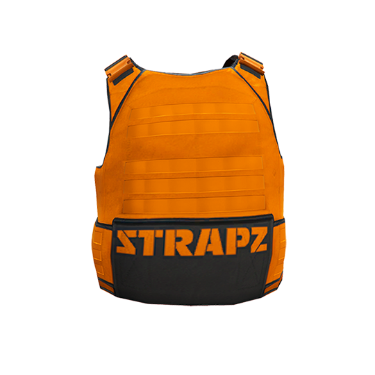 Броня STRAPZ (неон) — оранжевая