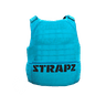 Броня STRAPZ (неон) с принтом — голубая