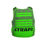 Броня STRAPZ (неон) с принтом — серо-зеленая