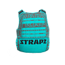 Броня STRAPZ (неон) с принтом — серо-голубая