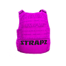 Броня STRAPZ (неон) с принтом — розовая