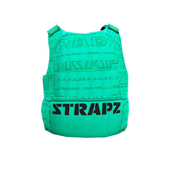 Броня STRAPZ (неон) с принтом