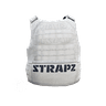 Броня STRAPZ (неон) с принтом — белая